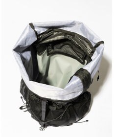 JOSEPH ABBOUD MOUNTAIN 【軽量/ECO撥水/サスティナブル素材/サコッシュが取り外せる】リサイクルリップストップ バックパック 33L