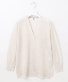 J.PRESS LADIES L 【WEB限定カラーあり・洗える】Vis/Peスパーク シアー カーディガン