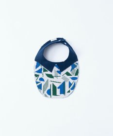 TRICOTE GEOMETRIC BIB / 幾何学4色柄スタイ