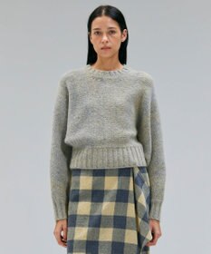 BEIGE， MARANA / モヘア混ミックスドルマンニット