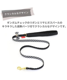 PET PARADISE リサとガスパール おしゃれ反射 リード 《ギンガムチェック 》４Ｓ~３Ｓ