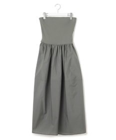 23区 S 【洗える】ブライトナイロンワッシャー ニットコンビワンピース