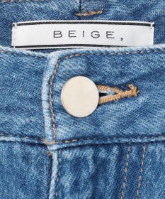 BEIGE， 【洗える・Oggi 11月号掲載】NAVIGLIO / フレアシルエットデニムパンツ