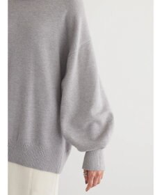 AMERICAN HOLIC バイパチ袖ボリュームニットプルオーバー　