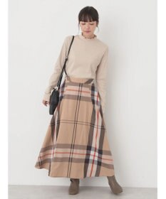 earth music&ecology ラメテレコハイネックプルオーバー