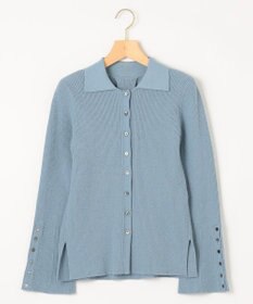 組曲 L 【WEB限定】ミニブークレー襟付きニットポロ