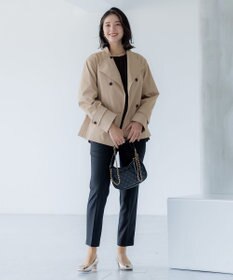 組曲 ショートライトトレンチ ジャケット