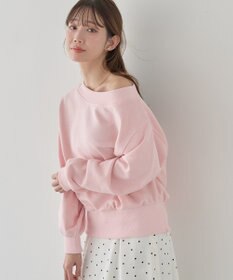 earth music&ecology 裾スリット裏毛プルオーバー