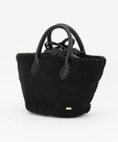 LA BAGAGERIE エコファー　バケツハンドバッグ