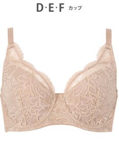 WACOAL ブラジャー フルカップブラ 上胸にフィット 外付けワイヤー ラクなつけごこち 綿混素材(バック) まるみのあるナチュラルシルエット 【EverChic】 レディース BRB284 /ワコール