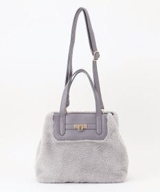 ANY SIS 【2WAY】ベルトメタルファートート バッグ