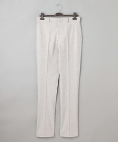 GOTAIRIKU 仕事で着られる 秋冬の綿パン【ストレッチ】コットンモールスキンストレッチパンツ ライトグレー系