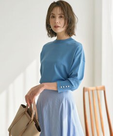 組曲 L 【WEB限定】コットンポリエステル リラクシーニット