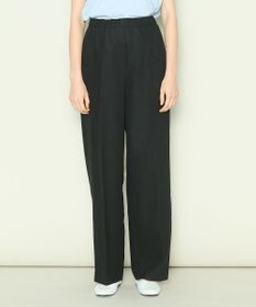 JOSEPH 【洗える】ボイルコットン　ワイドトラウザーズ