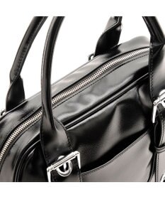 MioFIRANO ベルトハンドルボストンバッグ　FR エフアール