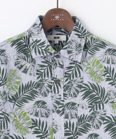 JOSEPH ABBOUD リヨセルリーフ 半袖シャツ