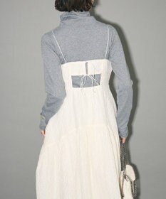 Green Parks ジャガードキャミワンピース