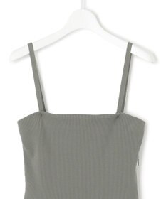 23区 S 【洗える】ブライトナイロンワッシャー ニットコンビワンピース