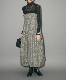 Green Parks ジャガードキャミワンピース