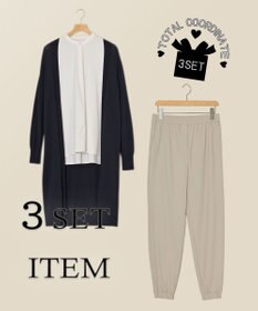 ONWARD Reuse Park 3セット商品/サイズ4【ICB】ニット春夏×ブラウス春夏×パンツ春夏
