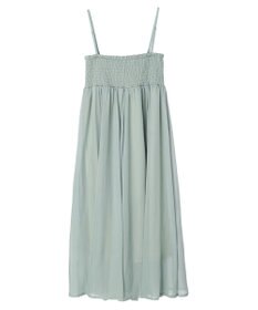 Green Parks ・ＥＬＥＮＣＡＲＥ　ＤＵＥ　ラメシフォンキャミワンピース