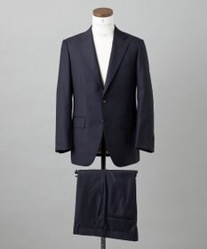 GOTAIRIKU 【Loro Piana Fabric】365 通年スーツ(ネイビー×格子)