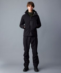 JOSEPH ABBOUD MOUNTAIN 【ECO撥水/耐水性/透湿防水素材/ストレッチ/軽量】ボイルドポリエステル マウンテンシェル パンツ