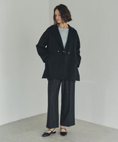 YECCA VECCA ウールMIXリバーミドル丈コート