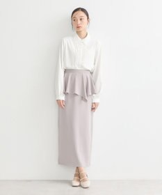 earth music&ecology 刺繍襟ブラウス