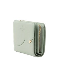 LANVIN en Bleu デクール 二つ折りLファスナー財布