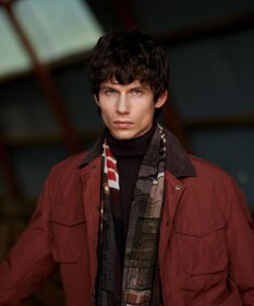 JOSEPH ABBOUD 【キングサイズ・軽量】ワックスクロス ブルゾン