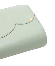 LANVIN en Bleu デクール 二つ折りLファスナー財布