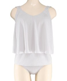 San-ai Resort（三愛水着楽園） ロングパンツセット　13L・15L　【Coral veil（コーラルヴェール）】