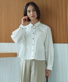 UNFILO コットンブロード フォルムシャツ