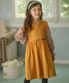 組曲 KIDS 【110-140cm】シェイプドカット ワンピース