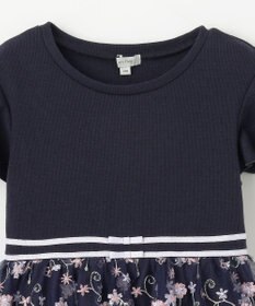 ANY KIDS 刺繍 チュール ワンピース