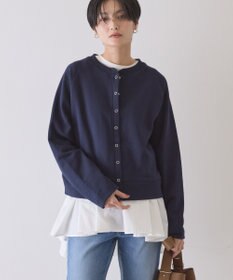 AMERICAN HOLIC リングドットボタンカーディガン