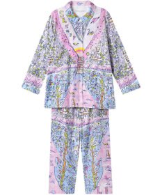 tsumori chisato SLEEP ツモリチサト パジャマ 綿100%(本体) サテン 長袖 長ズボン レディース UDX506/ワコール