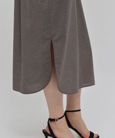 BEIGE， 【洗える/接触冷感/速乾/UVケア対応】BATEAU / スタンドカラードレス