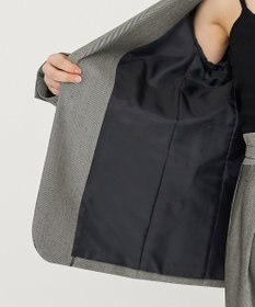 uncrave ヘリンボーンスーツ ジャケット（uncrave WHITE）