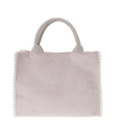 Maison de FLEUR ベロア2Wayスクエアトートバッグ