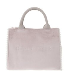 Maison de FLEUR ベロア2Wayスクエアトートバッグ
