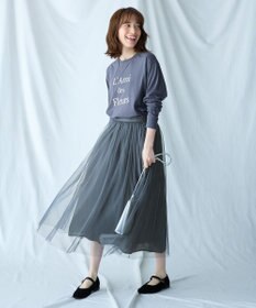 ANY 【洗濯機可】フロッキーロゴロングＴシャツ