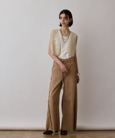 GRACE CONTINENTAL メッシュembジレ