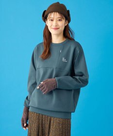 SHARE PARK LADIES 【UVカット・吸水速乾・ストレッチ・軽量・アンチピリング 】ダンボールクルーネックスウェット（S・Mサイズ）