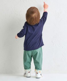 MIKI HOUSE HOT BISCUITS 【80-120cm】パステルビーンズ 長袖Tシャツ