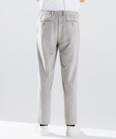 JOSEPH HOMME 【WEB・一部店舗限定  】レザーライクポンチ　ドロスト付テーパードパンツ / PEGG CONVERTIBLE