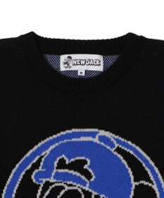 WEGO 【ユニセックス着用ITEM/MLサイズ展開】別注NEW　JACKジャガードニットプルオーバー