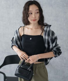 WEGO 【カップ付き/SMサイズ展開】nachumoreショートワンポイントキャミ