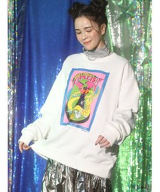 Green Parks ＦＡＮＴＡＳＩＡ／ポスタープリント裏毛プルオーバー